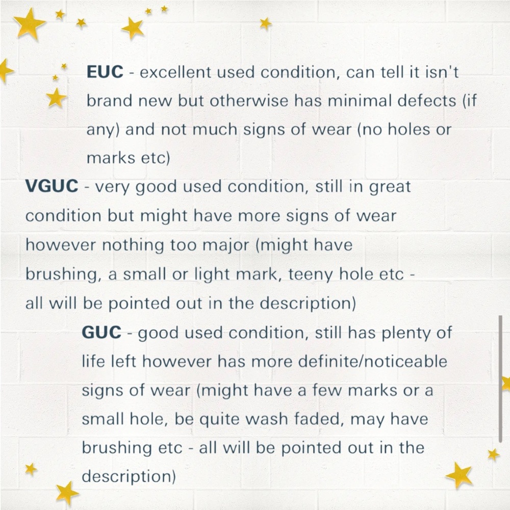 Acronyms explanations